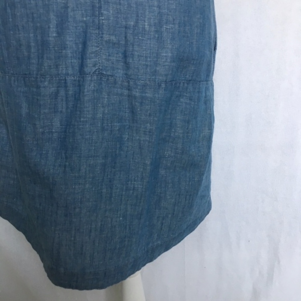 Kensie Jeans // White Cutout Denim Mini Dress dr1 - Picture 6 of 8